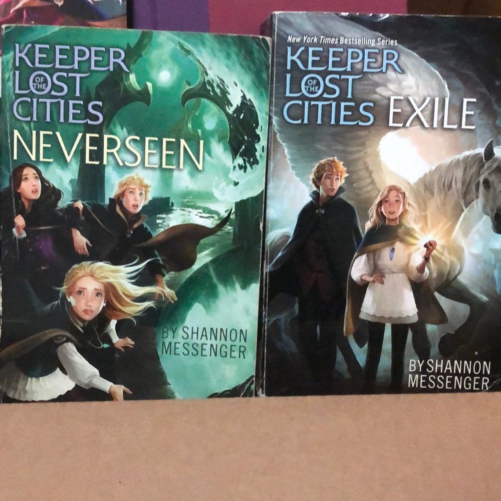 Keeper of the Lost Cities books 2-8. Used.